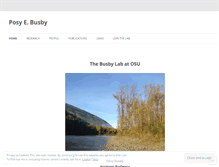 Tablet Screenshot of posybusby.com